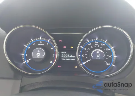 2013 Hyundai Sonata Limited z USA, uszkodzony, nr VIN 5NPEC4AC4DH719032